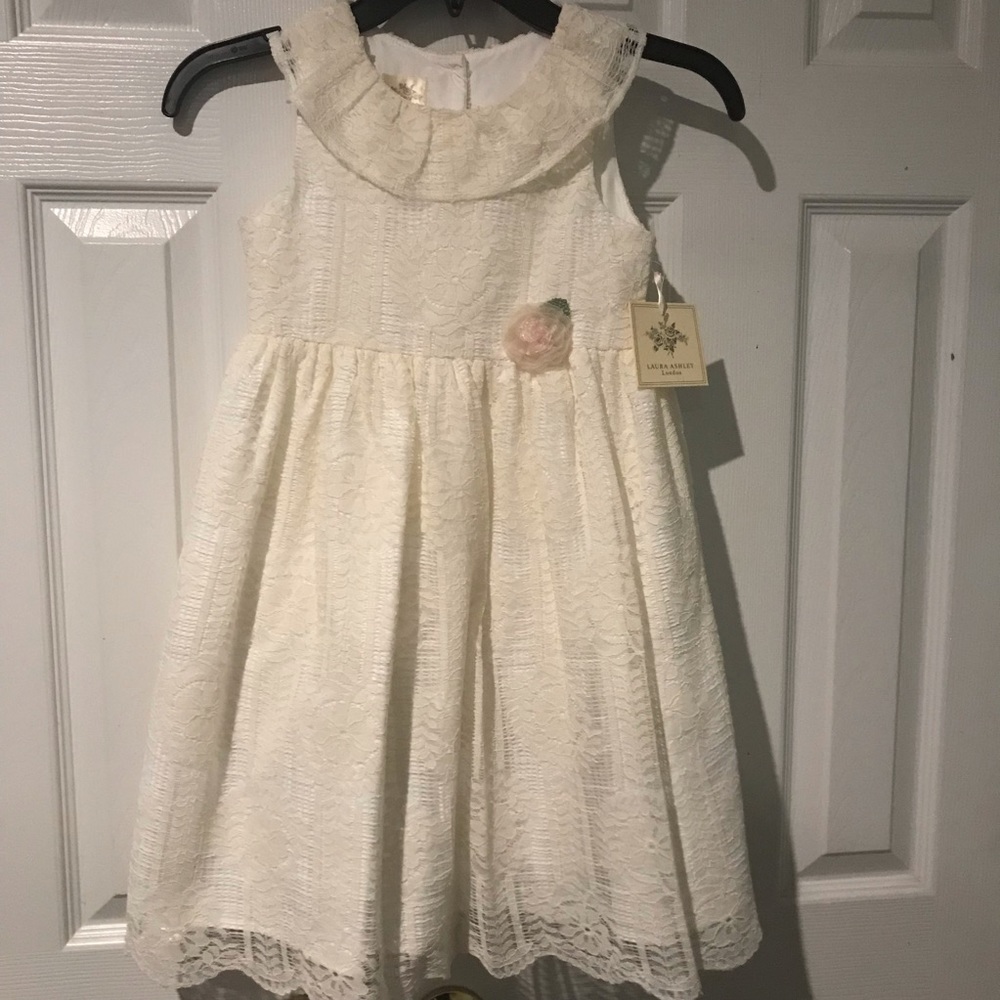Laura Ashley lace dress